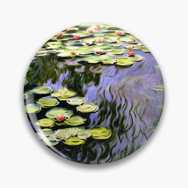 Item preview, Water Lilies: Impression of Reflections & Blossoming Surfaces (43) designed and sold by artdesignsnow.