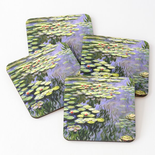 Item preview, Water Lilies: Impression of Reflections & Blossoming Surfaces (43) designed and sold by artdesignsnow.