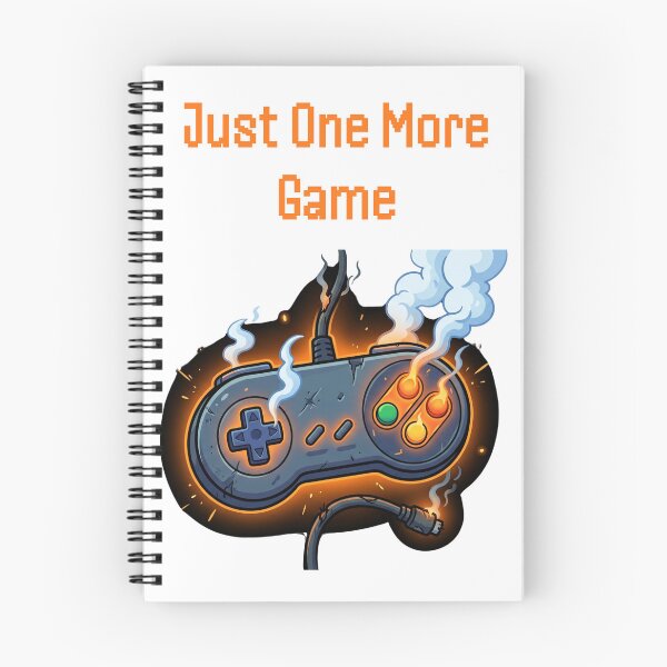 Item preview, Just One More Game Funny Video Game Controller designed and sold by SW Shop.