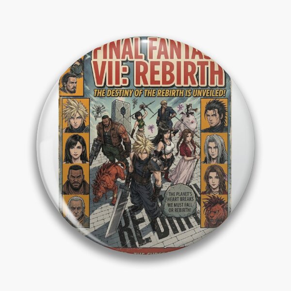 Item preview, Arte del cómic de Final Fantasy VII Rebirth designed and sold by ChesirEWherry.