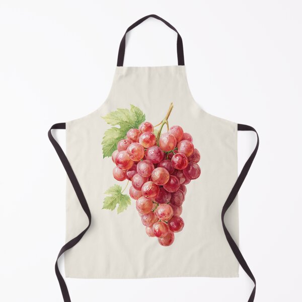 Item preview, Vintage Pink Grapes Watercolor designed and sold by junkydotcom.