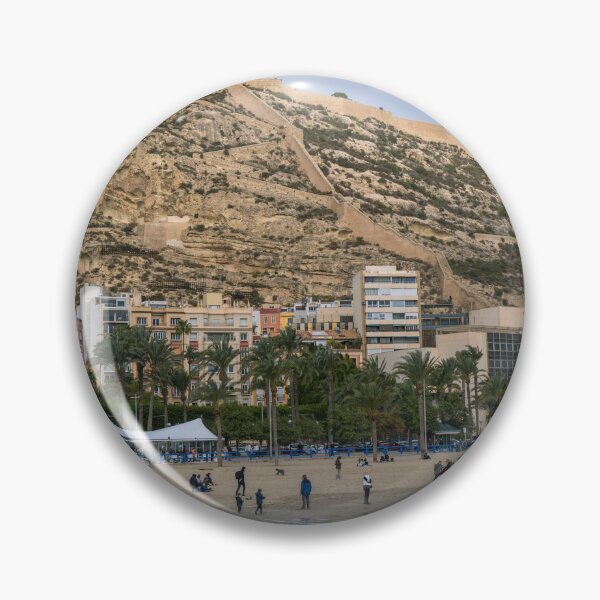 Item preview, View of the Alicante waterfront and beach in Spain designed and sold by WorldScenery.