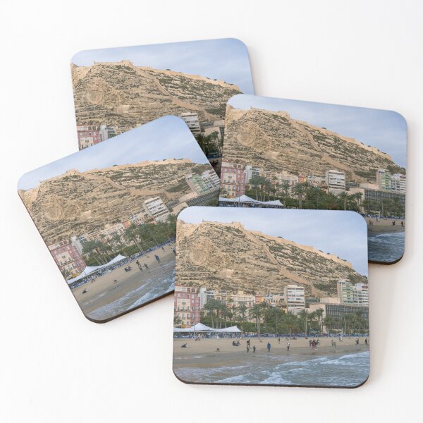Item preview, View of the Alicante waterfront and beach in Spain designed and sold by WorldScenery.