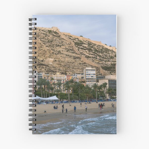 Item preview, View of the Alicante waterfront and beach in Spain designed and sold by WorldScenery.