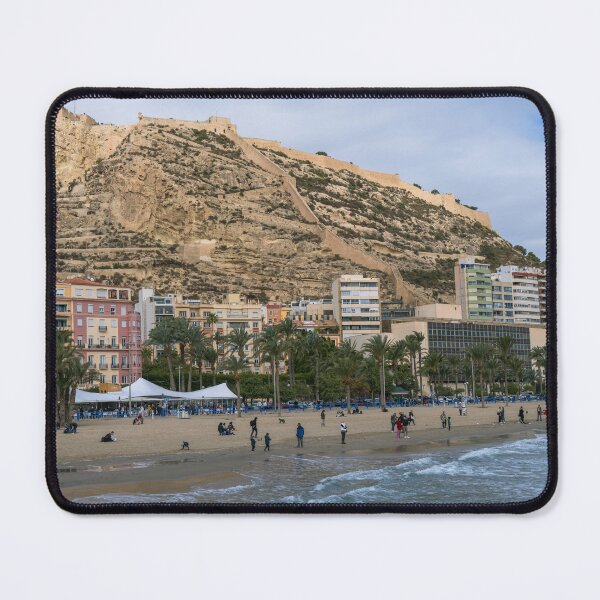 Item preview, View of the Alicante waterfront and beach in Spain designed and sold by WorldScenery.