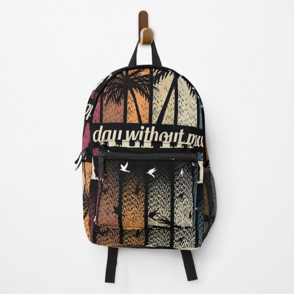 Item preview, AALIYAH - "no day without music" - Retro Palm Trees and Birds #4345 designed and sold by pple-frame.
