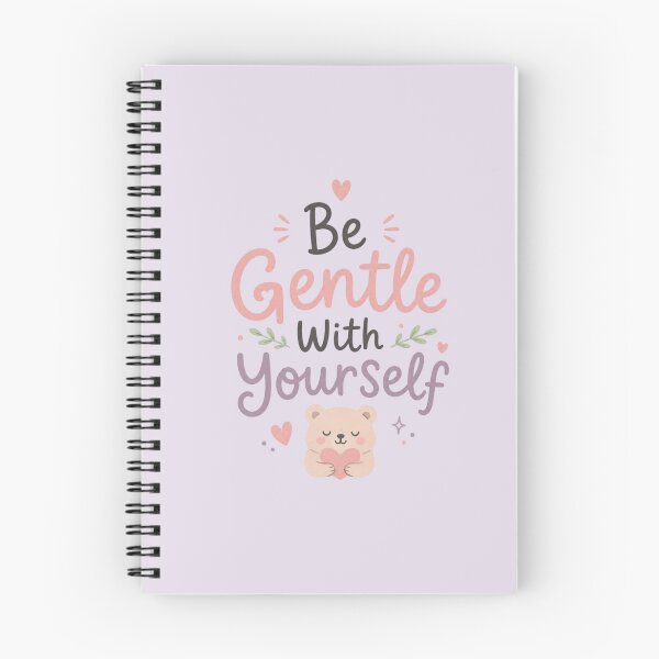 Item preview, Be Gentle With Yourself Cute Bear Motivational Quote Design | Self Love Positive Mental Health Typography designed and sold by Sanika arts .