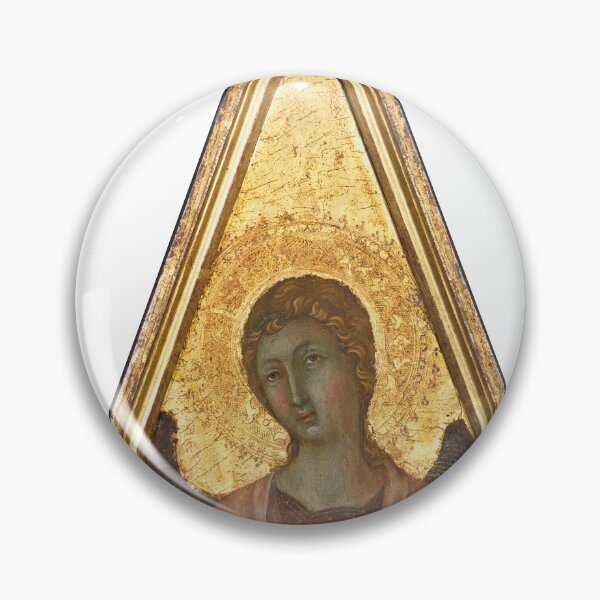 Item preview, Pinnacle with Angel #1,c. 1340. Circle of Nicolò di Segna designed and sold by Hedrin.