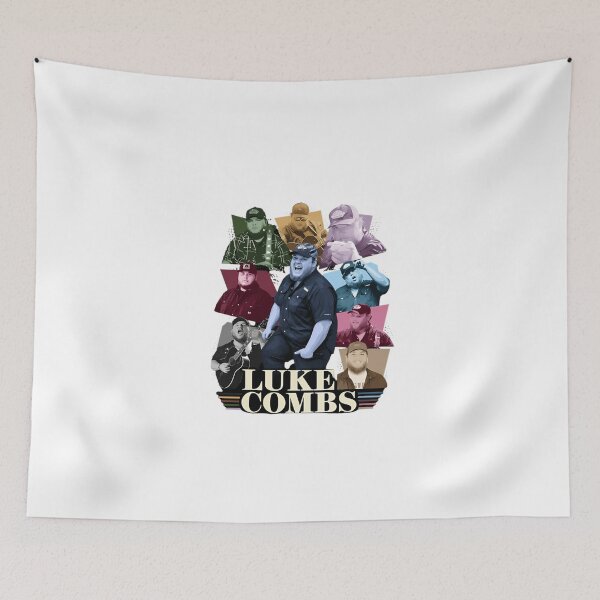Item preview, Luke Combs Vintage Country Music Graphic designed and sold by EviBenbato.