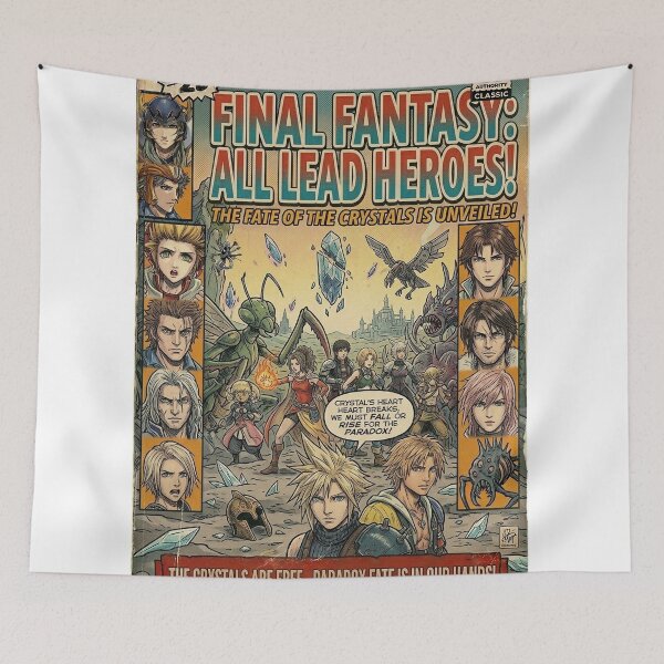 Item preview, Final Fantasy Dissidia Comic Art designed and sold by ChesirEWherry.