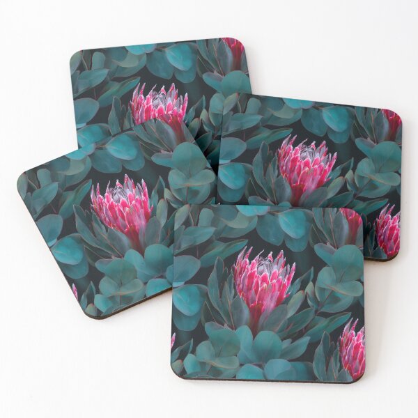 Item preview, Vibrant Eucalyptus flowers - Floral Leaves Pattern designed and sold by SassyArtistry.