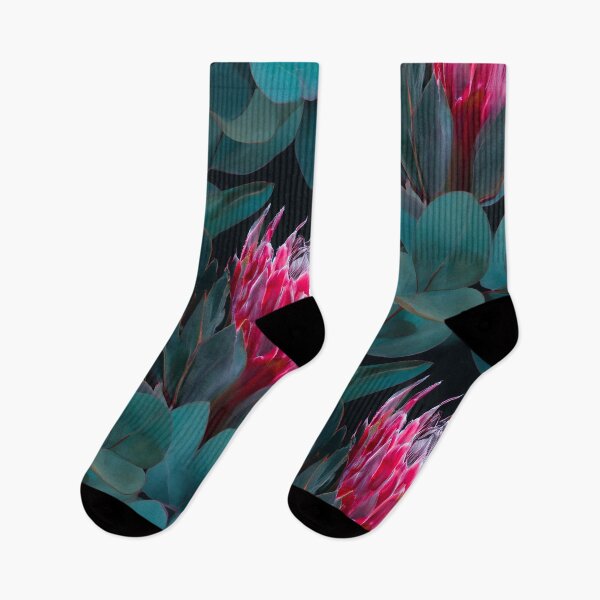 Item preview, Vibrant Eucalyptus flowers - Floral Leaves Pattern designed and sold by SassyArtistry.