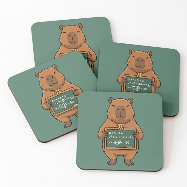 Item preview, School Capybara Math Genius designed and sold by Ivy-Triggs.
