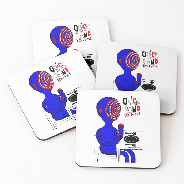 Item preview, Blue Skin Character With Typography Alternative Rock designed and sold by ShadeFall.