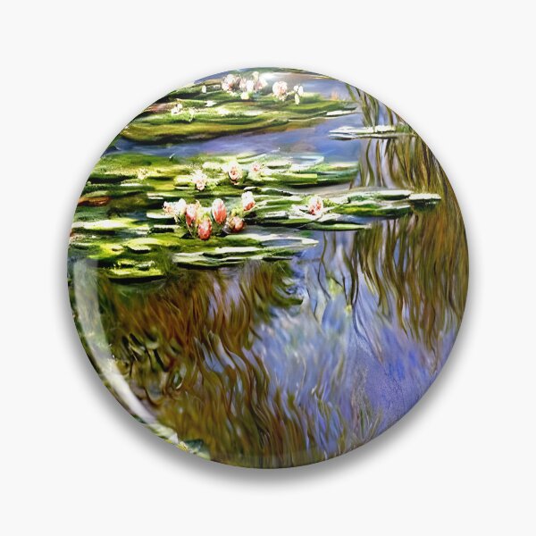 Item preview, Water Lilies: Impression of Reflections & Blossoming Surfaces (44) designed and sold by artdesignsnow.