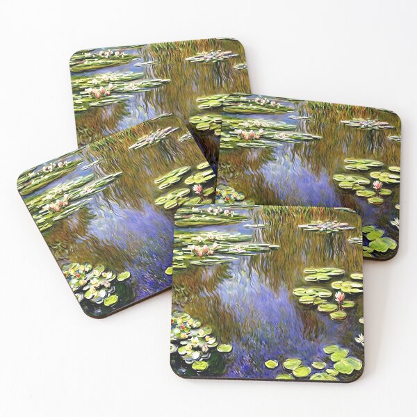 Item preview, Water Lilies: Impression of Reflections & Blossoming Surfaces (44) designed and sold by artdesignsnow.