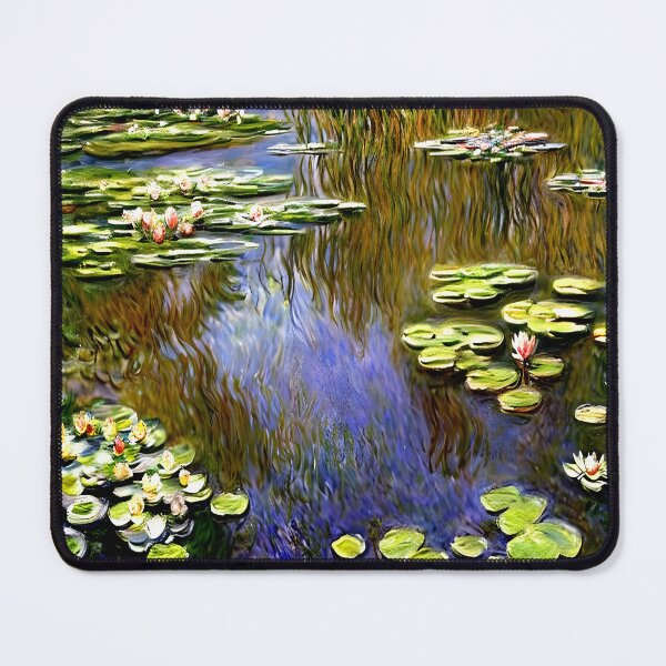 Item preview, Water Lilies: Impression of Reflections & Blossoming Surfaces (44) designed and sold by artdesignsnow.