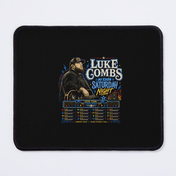 Item preview,  Luke Combs My Kinda Saturday Night Tour 2026 designed and sold by EviBenbato.