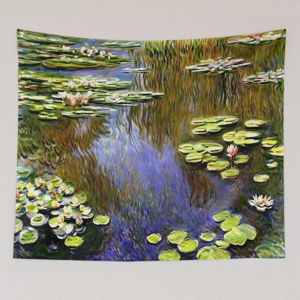 Item preview, Water Lilies: Impression of Reflections & Blossoming Surfaces (44) designed and sold by artdesignsnow.