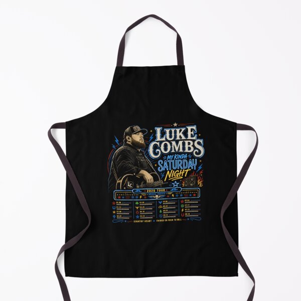 Item preview,  Luke Combs My Kinda Saturday Night Tour 2026 designed and sold by EviBenbato.