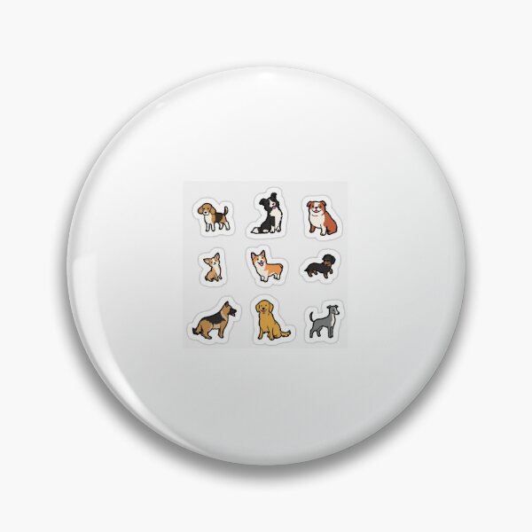 Item preview, Cute Cartoon Dog Sticker Pack | Adorable Puppy Illustration Set | Kawaii Pet Clipart | Funny Dog Lover Gift | Minimalist Canine Art designed and sold by PrintableArt123.