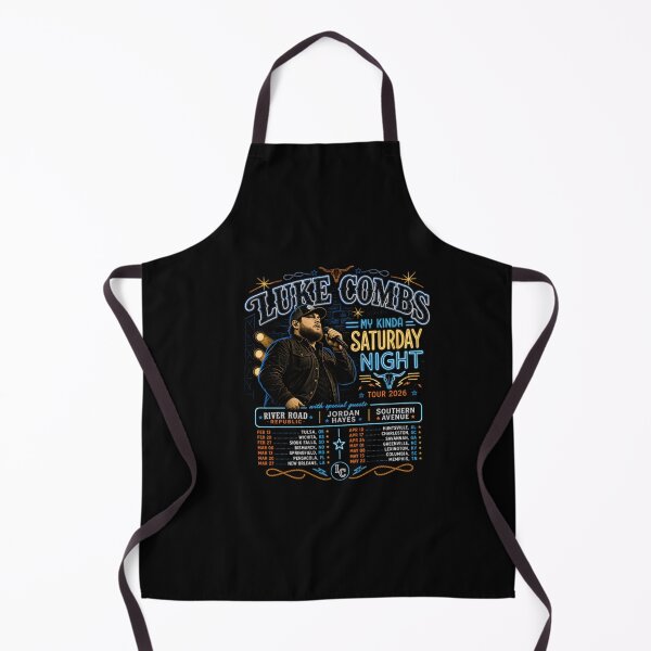 Item preview, Luke Combs My Kinda Saturday Night Music Tour 2026 designed and sold by EviBenbato.