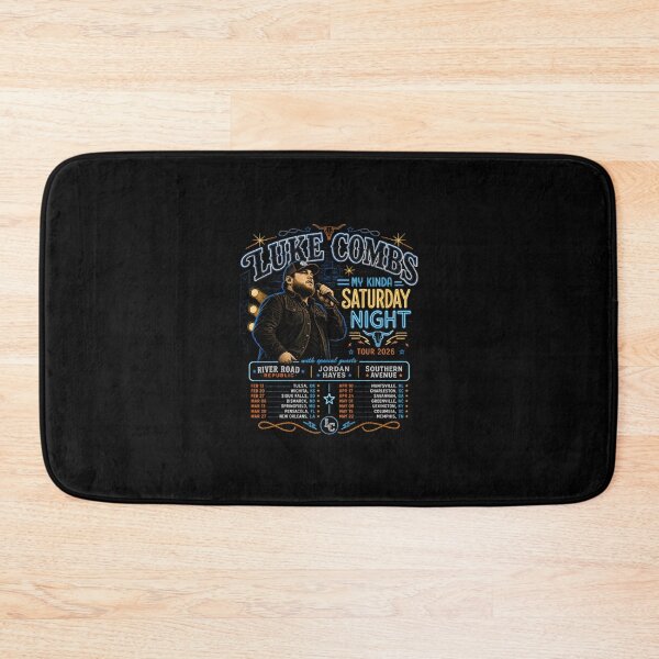 Item preview, Luke Combs My Kinda Saturday Night Music Tour 2026 designed and sold by EviBenbato.