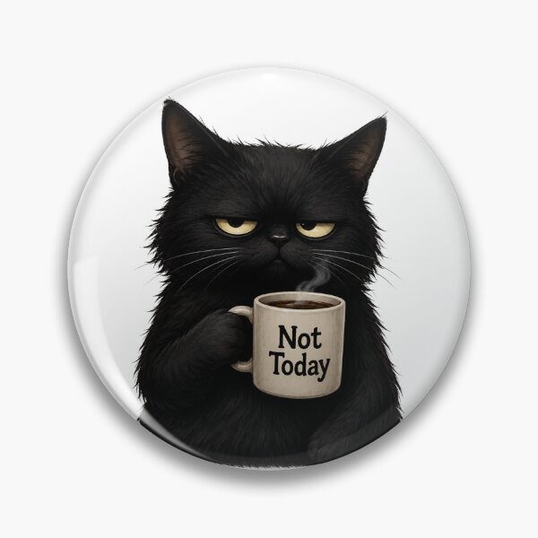 Item preview, Cattitude - Not Today with Grumpy Cat designed and sold by Giddy Bear Gifts.