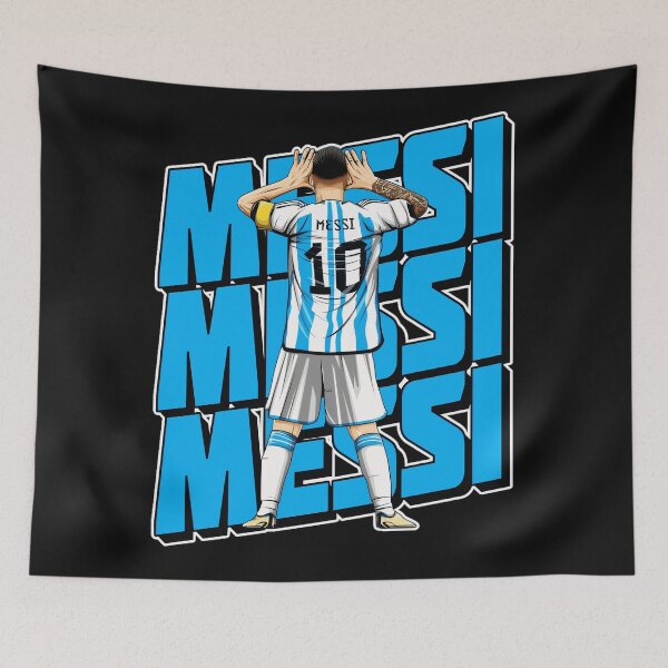 Item preview, Messi Football Player Argentina Soccer Fan Number 10 designed and sold by LeoSnarf.
