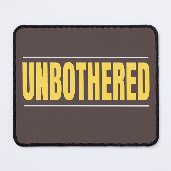Item preview, Unbothered Bold Typography Statement Design designed and sold by HeartAndArtShop.