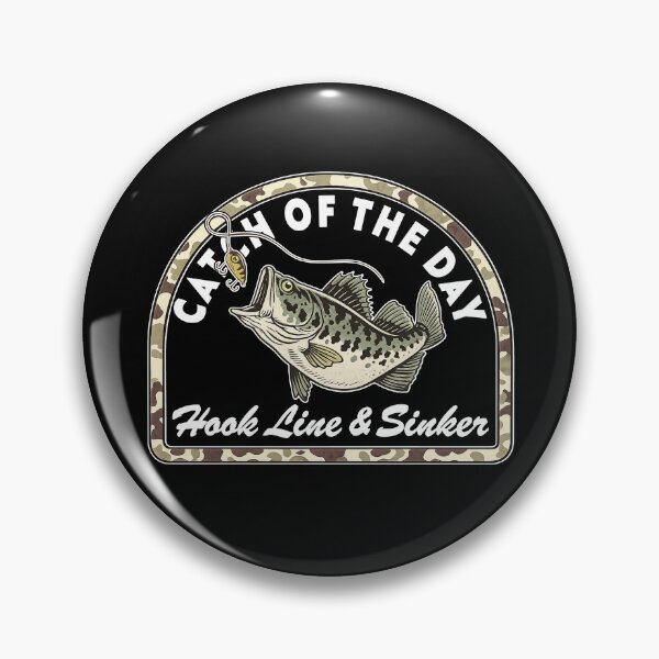 Item preview, Catch Of The Day Hook Line And Sinker designed and sold by Home-Crea-Abode.