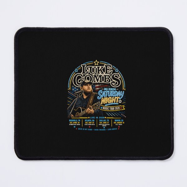 Item preview, Luke Combs My Kinda Saturday Night Music Tour 2026 designed and sold by EviBenbato.