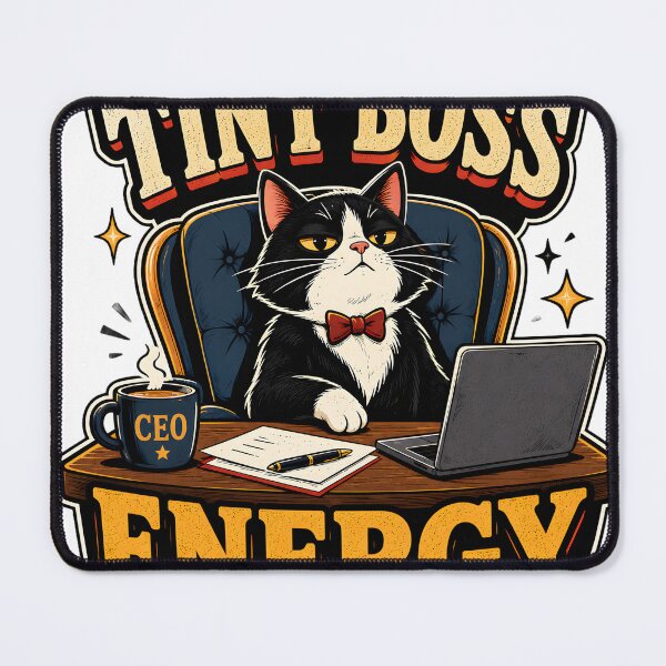 Item preview, Boss Cat Energy designed and sold by RexNoise.
