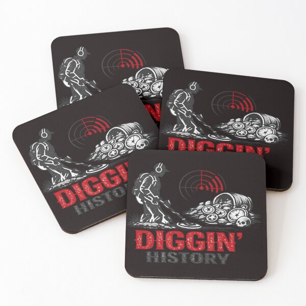 Item preview, Diggin' History Metal Detecting Treasure Hunter Graphic designed and sold by Tadeusz1.