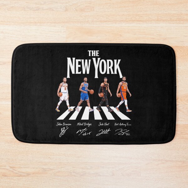 Item preview, Copy Of Og Anunoby Jalen Brunson New York Knicks 2026 World Champions Jalen Brunson Josh Hart Og Anunoby Kat Karl-Anthony Towns Orange - New York Knicks Stevie Knicks designed and sold by anabiabloa.