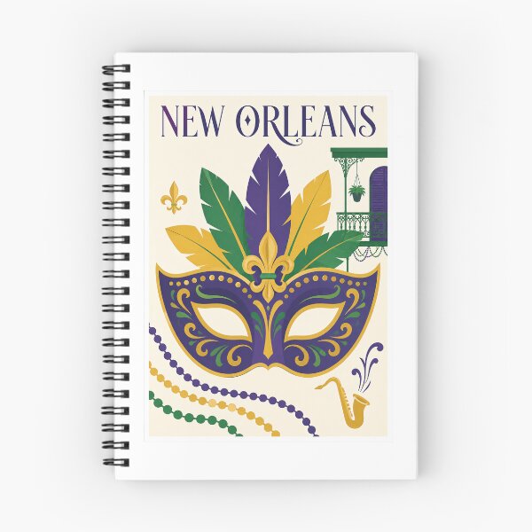 Item preview, New Orleans Mardi Gras Mask designed and sold by Beyond Destinations.