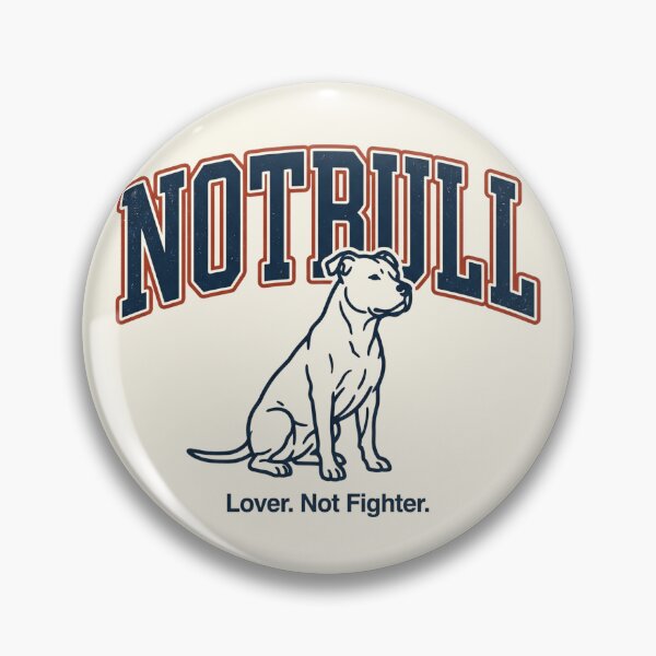 Item preview, Pitbull Lover Not Fighter Funny Varsity Dog designed and sold by Whimwick.