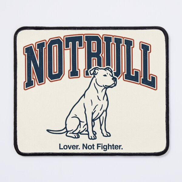Item preview, Pitbull Lover Not Fighter Funny Varsity Dog designed and sold by Whimwick.
