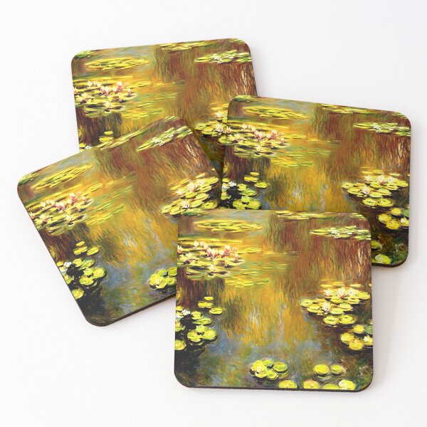 Item preview, Water Lilies: Impression of Reflections & Blossoming Surfaces (45) designed and sold by artdesignsnow.