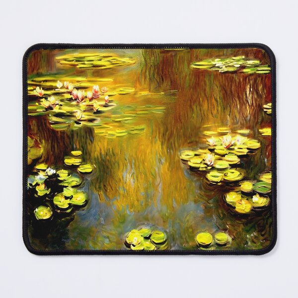 Item preview, Water Lilies: Impression of Reflections & Blossoming Surfaces (45) designed and sold by artdesignsnow.