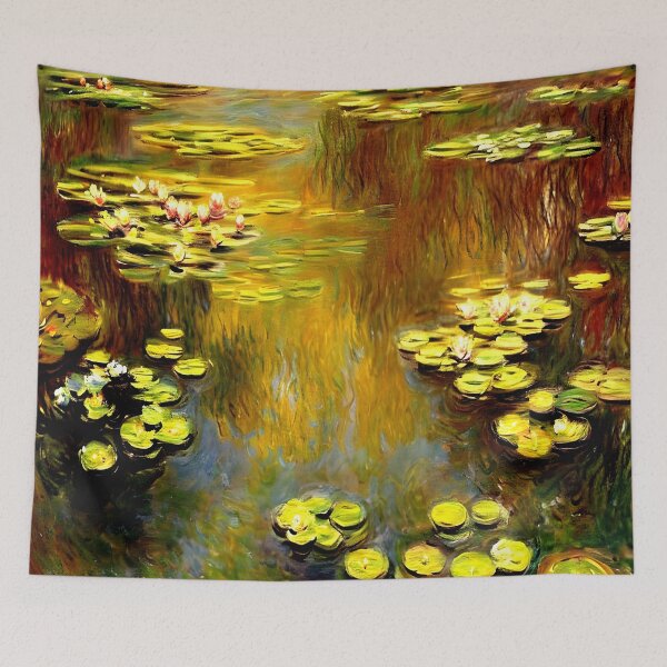 Item preview, Water Lilies: Impression of Reflections & Blossoming Surfaces (45) designed and sold by artdesignsnow.