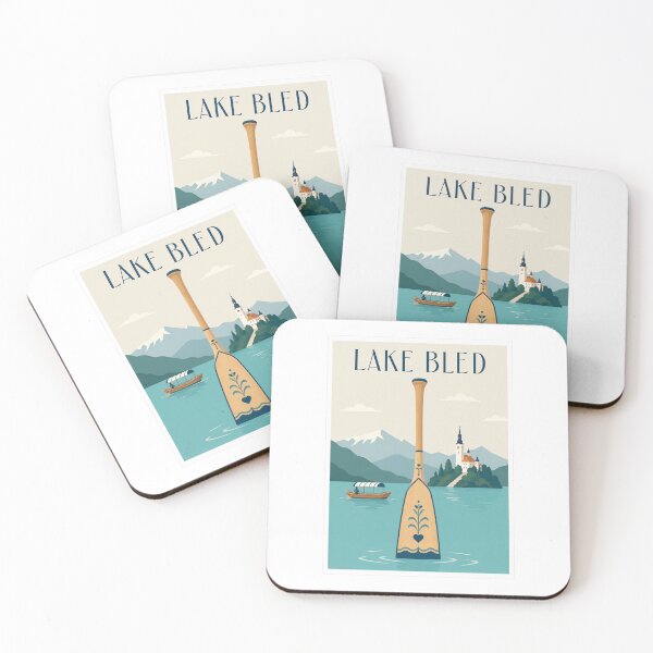 Item preview, Lake Bled Wooden Oar Poster designed and sold by Beyond Destinations.
