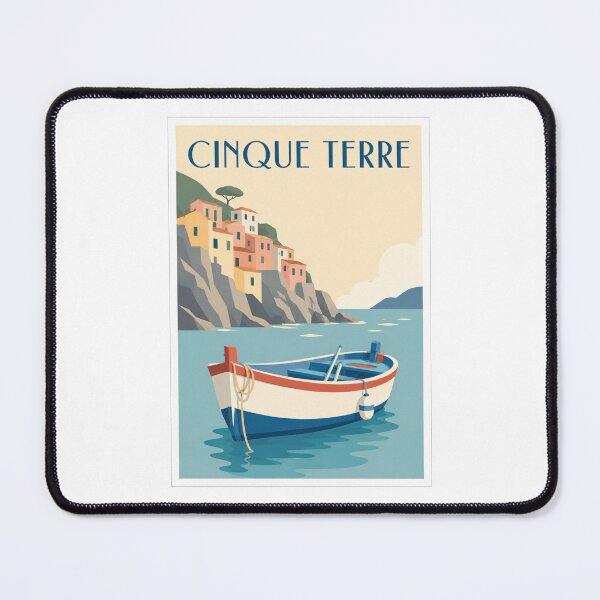 Item preview, Cinque Terre Fishing Boat Poster designed and sold by Beyond Destinations.