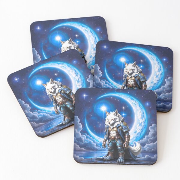Item preview, Lunaris – The Starcalled Wolf designed and sold by nicky2342.