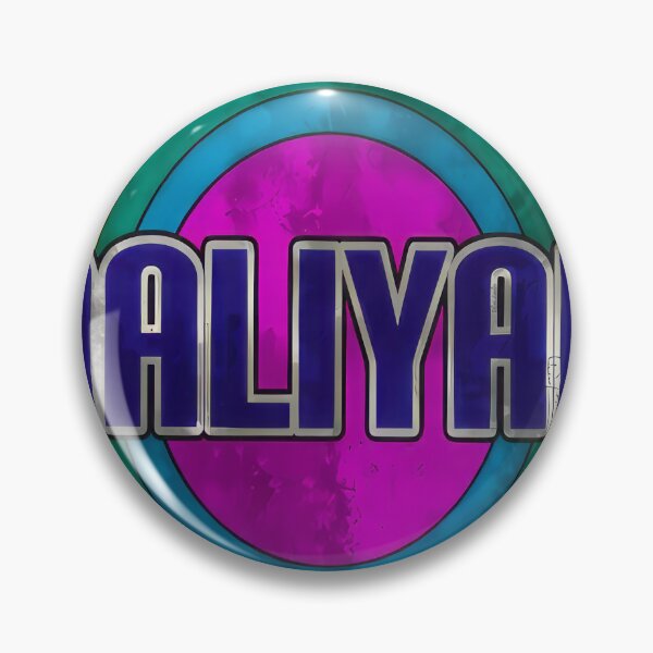 Item preview, Aaliyah – Retro Rainbow Circle Emblem #5912 designed and sold by pple-frame.