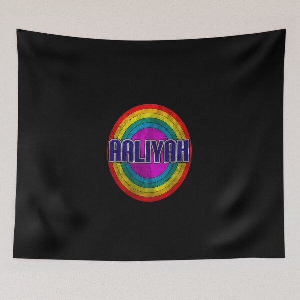 Item preview, Aaliyah – Retro Rainbow Circle Emblem #5912 designed and sold by pple-frame.