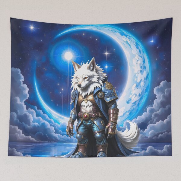 Item preview, Lunaris – The Starcalled Wolf designed and sold by nicky2342.