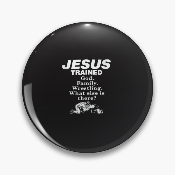 Item preview, Jesus Trained Christian Wrestling God Family Wrestling Faith Athlete designed and sold by kiralynstration.
