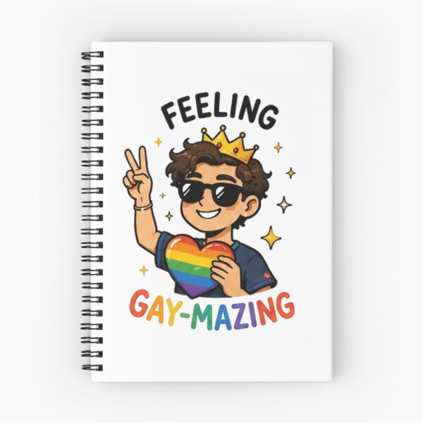 Item preview, Feeling Gay-Mazing Cute Pride Characte designed and sold by Pixanova.