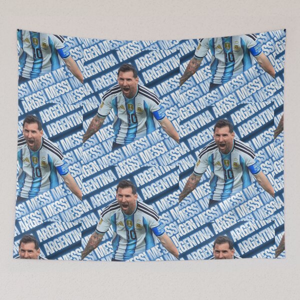 Item preview, The GOAT in Blue and White designed and sold by pompom123.